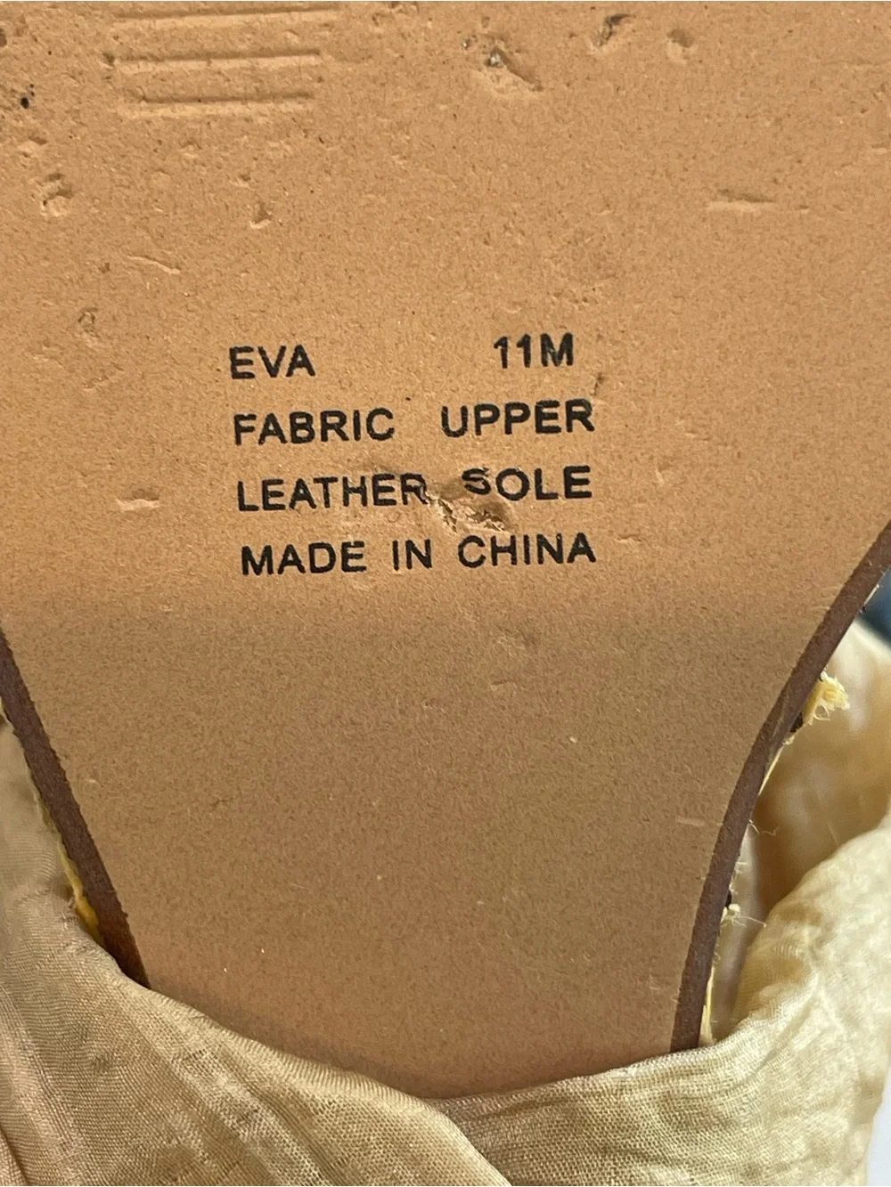 Nordstrom Tan Wedge Espadrille Wrap Sandal